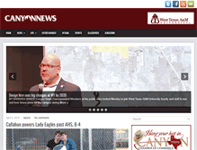 Tablet Screenshot of canyonnews.com